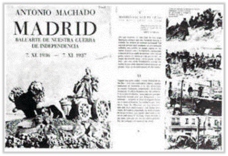 Antonio Machado. madrid baluarte de nuestra independencia